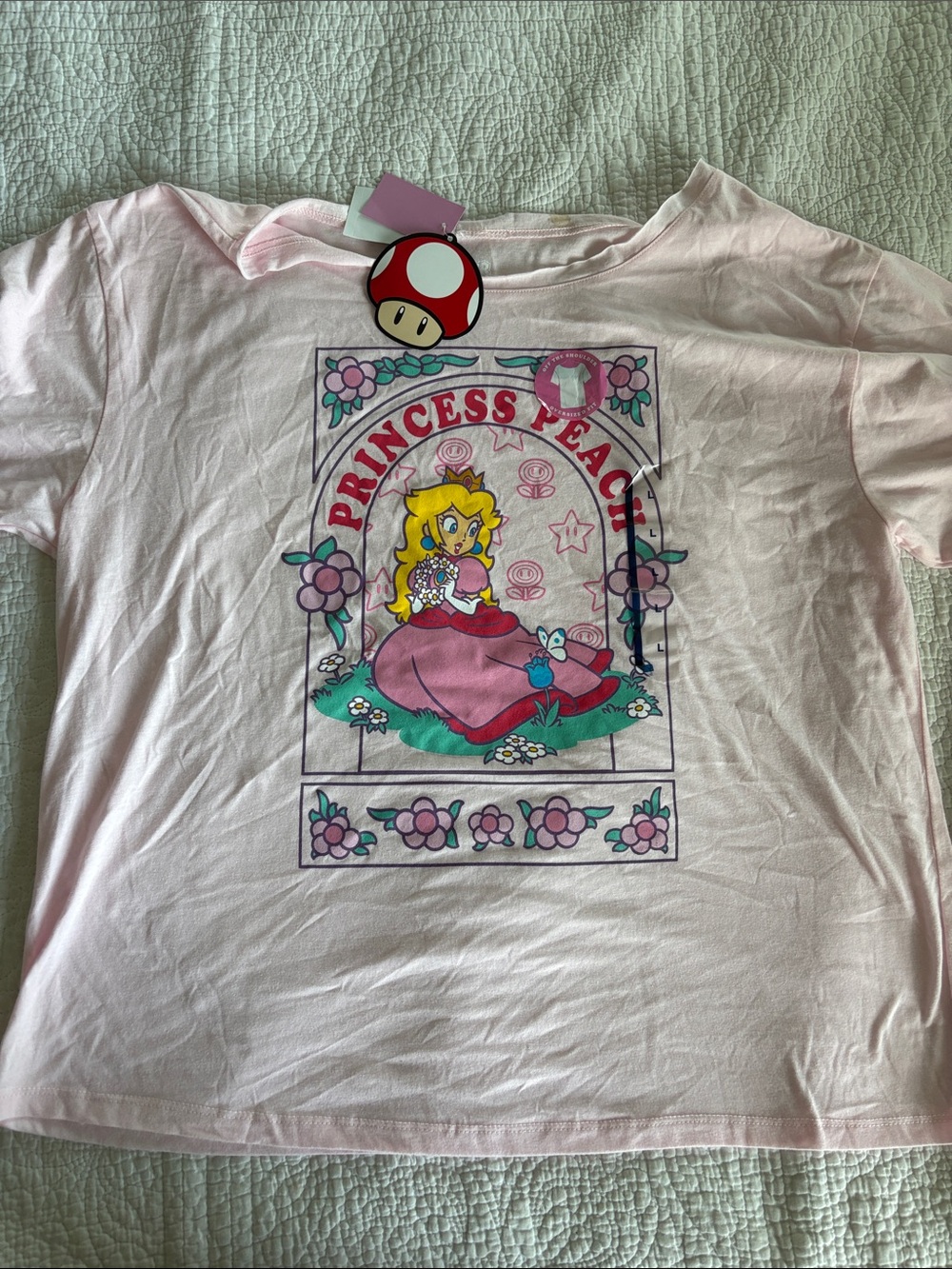 Princess Peach Pink Graphic women’s T-Shirt